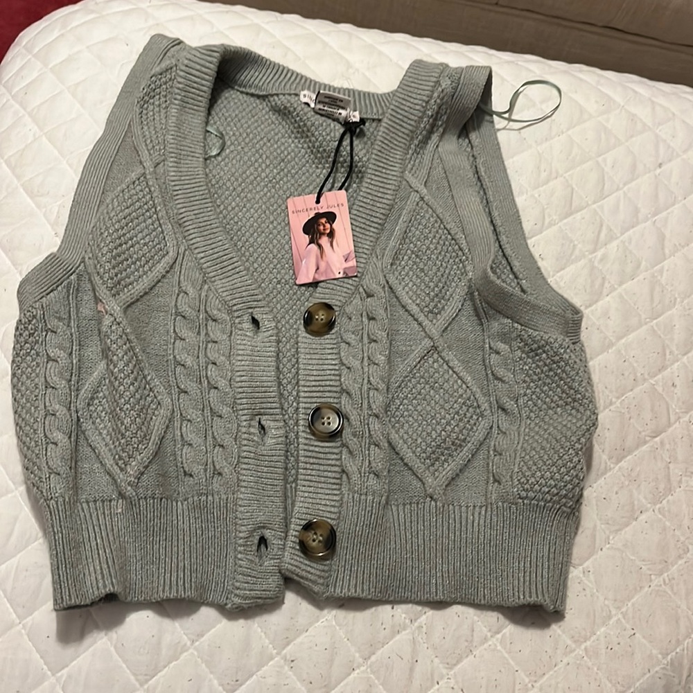 Green soft vest